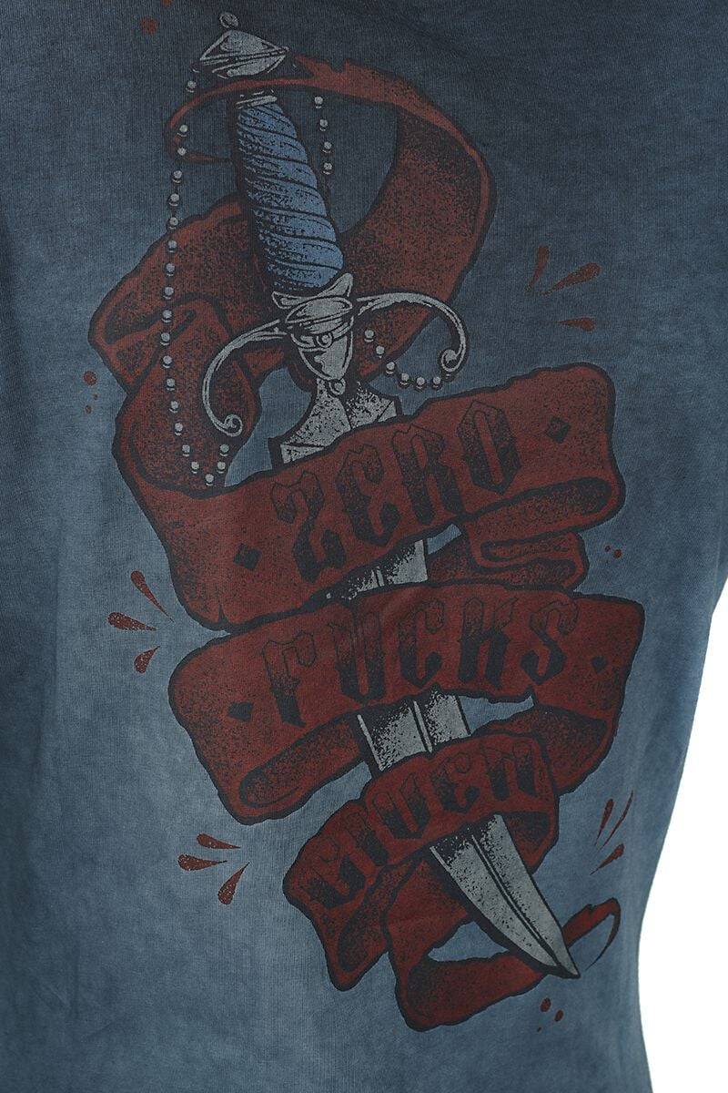 EMP T-Shirt Blau Von Rock Rebel By EMP