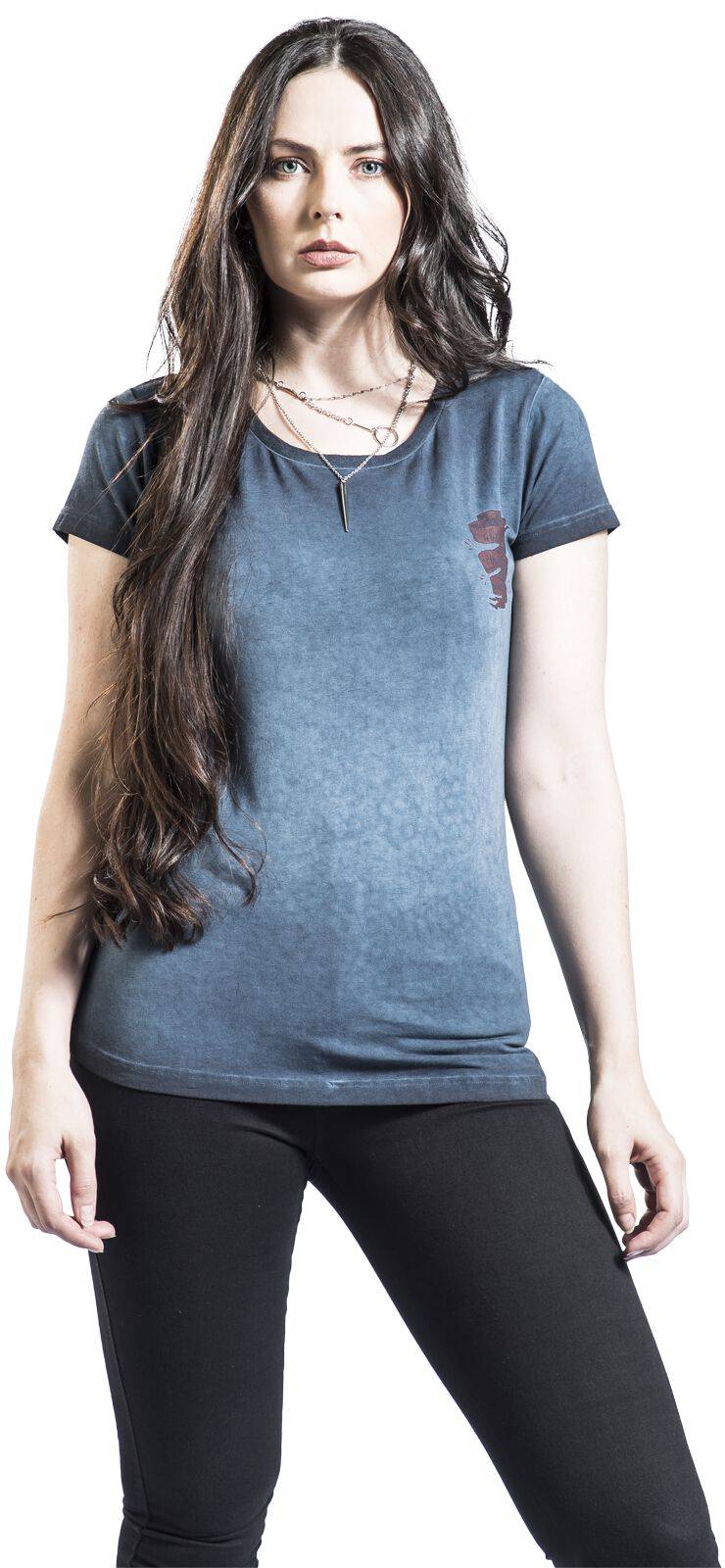 EMP T-Shirt Blau Von Rock Rebel By EMP