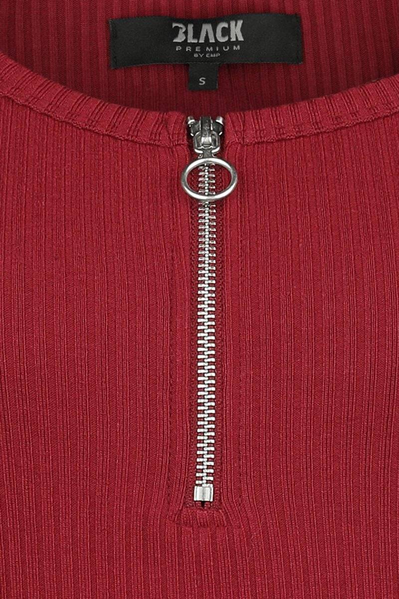 EMP T-Shirt Bordeaux Von Black Premium By EMP