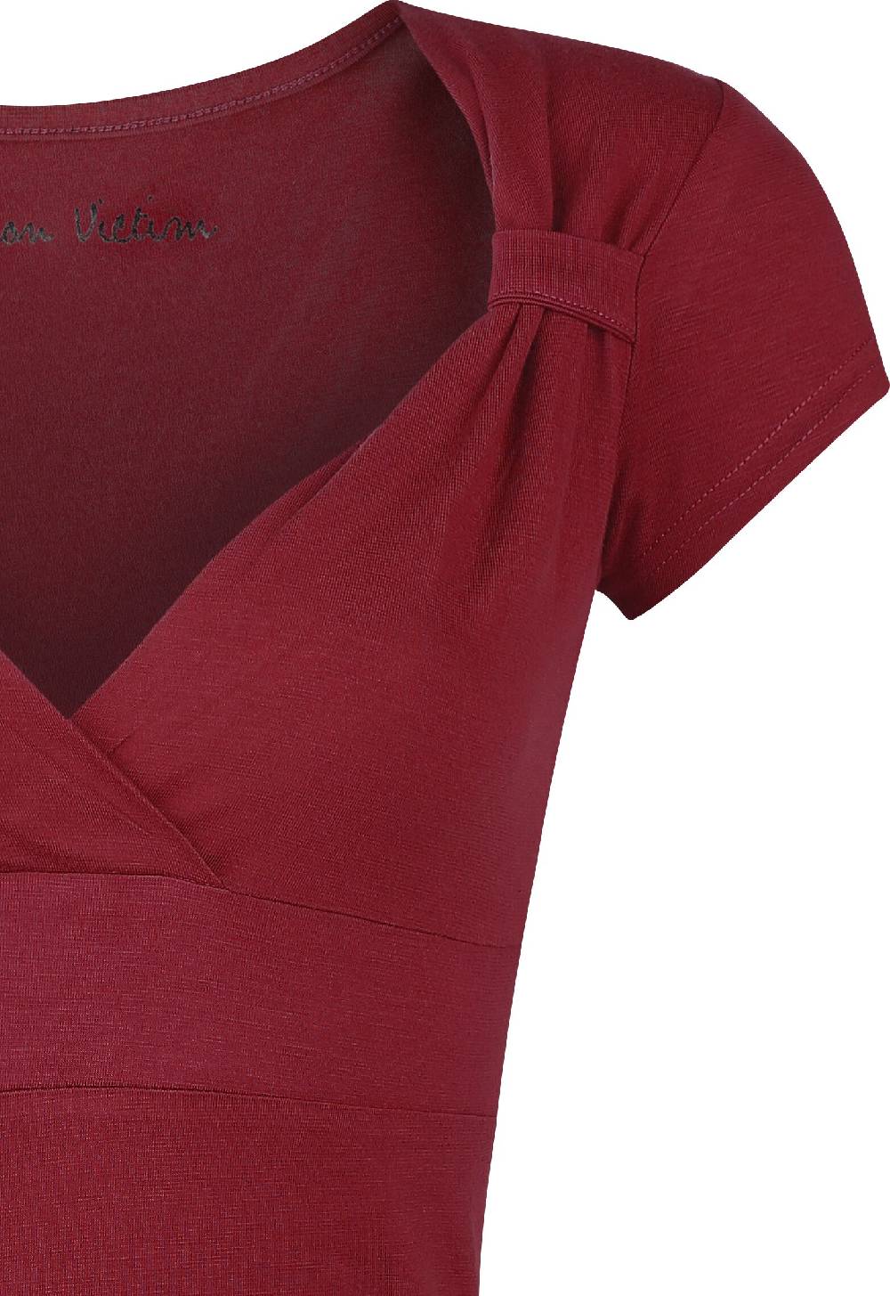 EMP T-Shirt Bordeaux Von Black Premium By EMP