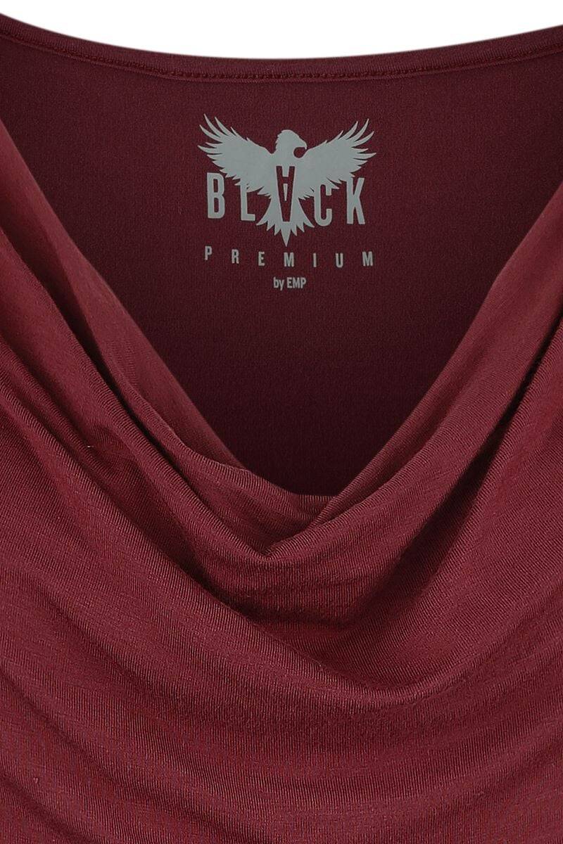 EMP T-Shirt Bordeaux Von Black Premium By EMP