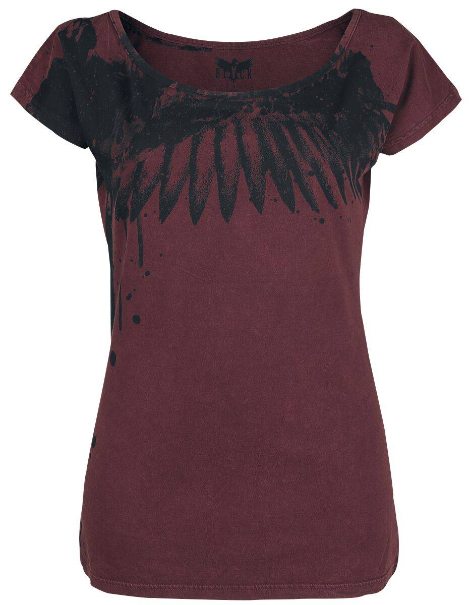 EMP T-Shirt Bordeaux Von Black Premium By EMP