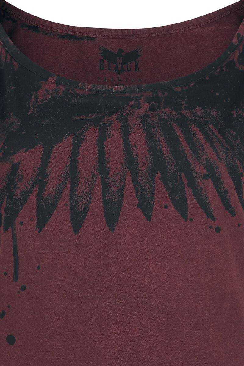 EMP T-Shirt Bordeaux Von Black Premium By EMP