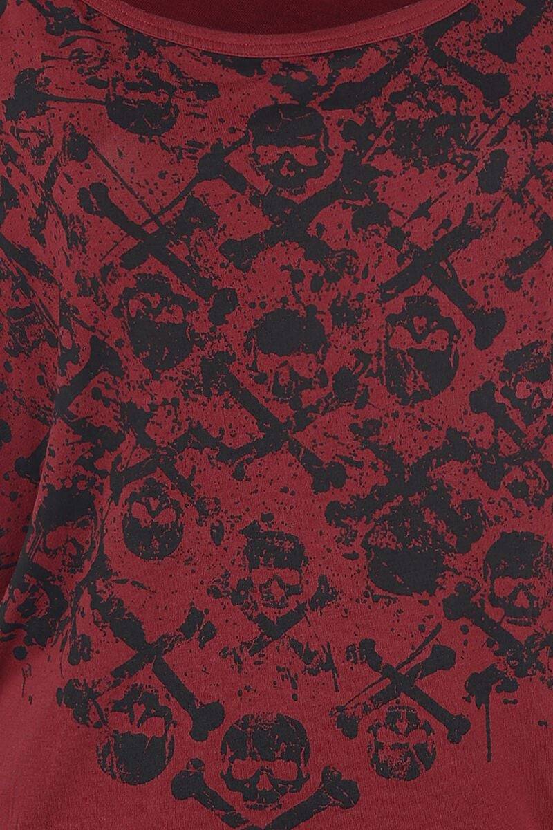 EMP T-Shirt Bordeaux Von Full Volume By EMP