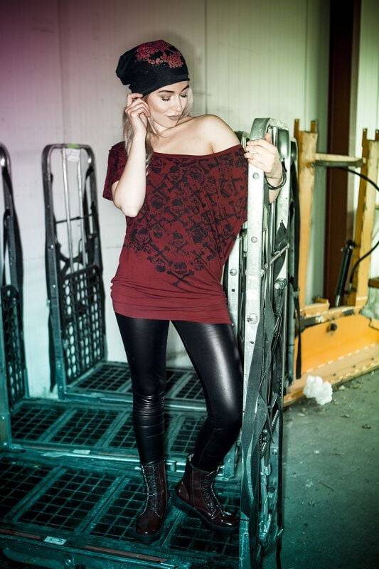 EMP T-Shirt Bordeaux Von Full Volume By EMP