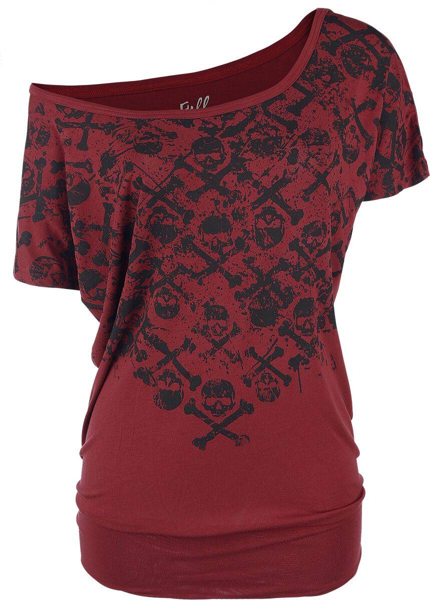 EMP T-Shirt bordeaux von Full Volume by EMP
