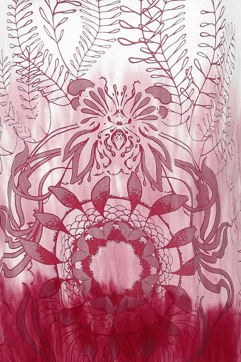 EMP T-Shirt Bordeaux Von RED By EMP