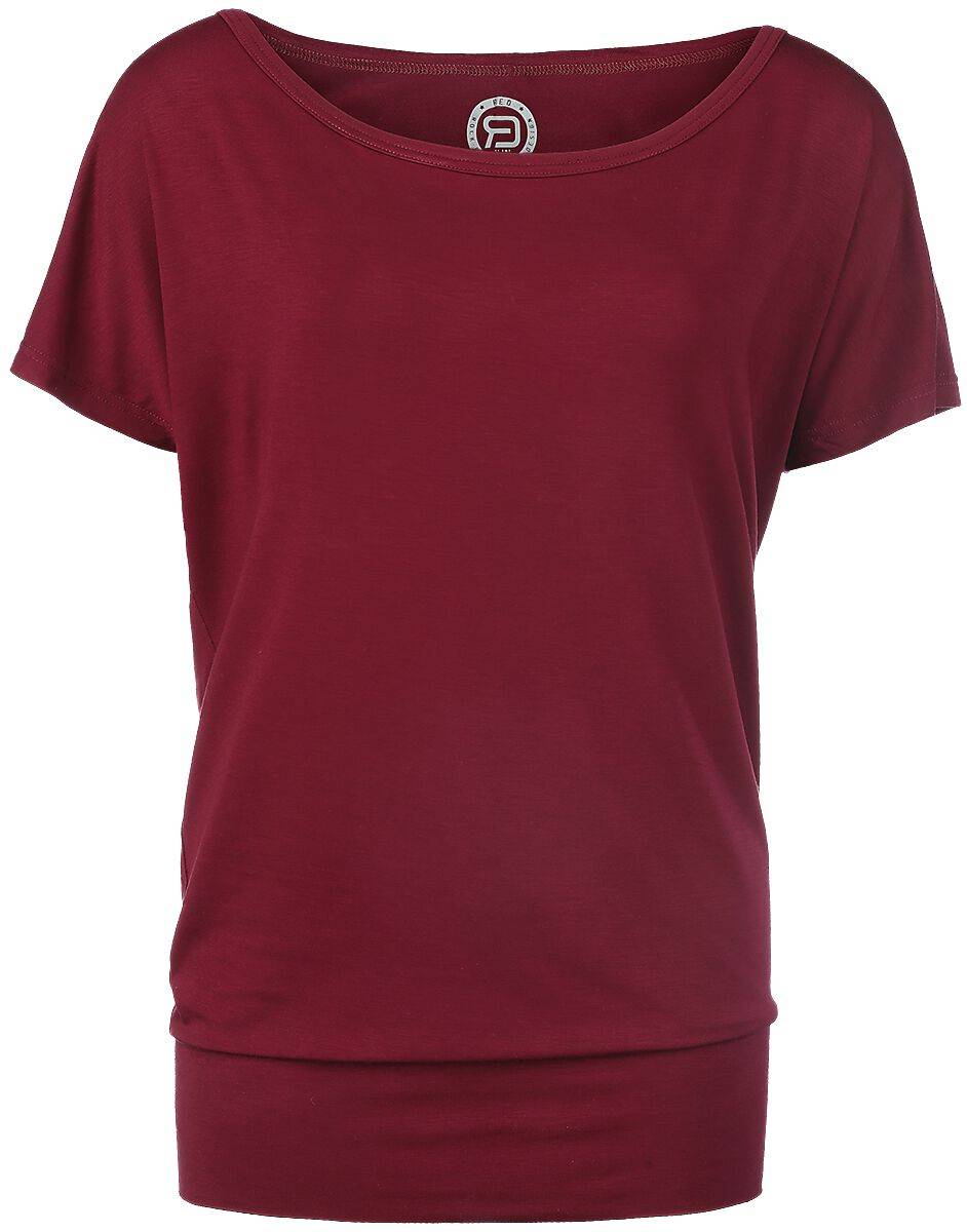 EMP T-Shirt Bordeaux Von RED By EMP