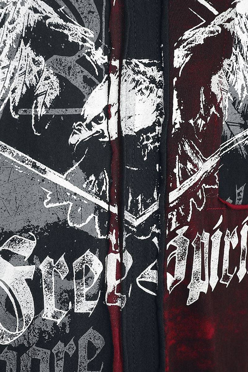 EMP T-Shirt Bordeaux Von Rock Rebel By EMP