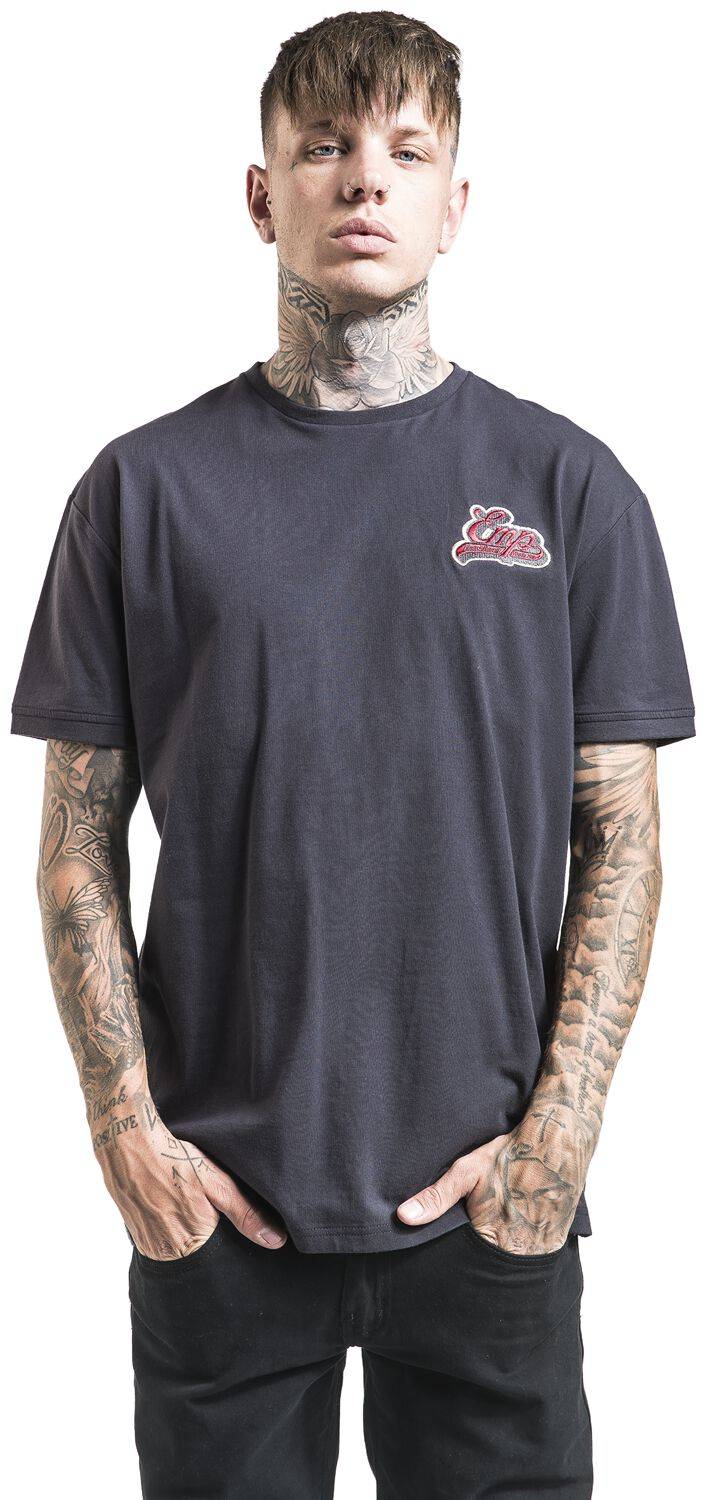 EMP T-Shirt Dunkelblau Von EMP Premium Collection