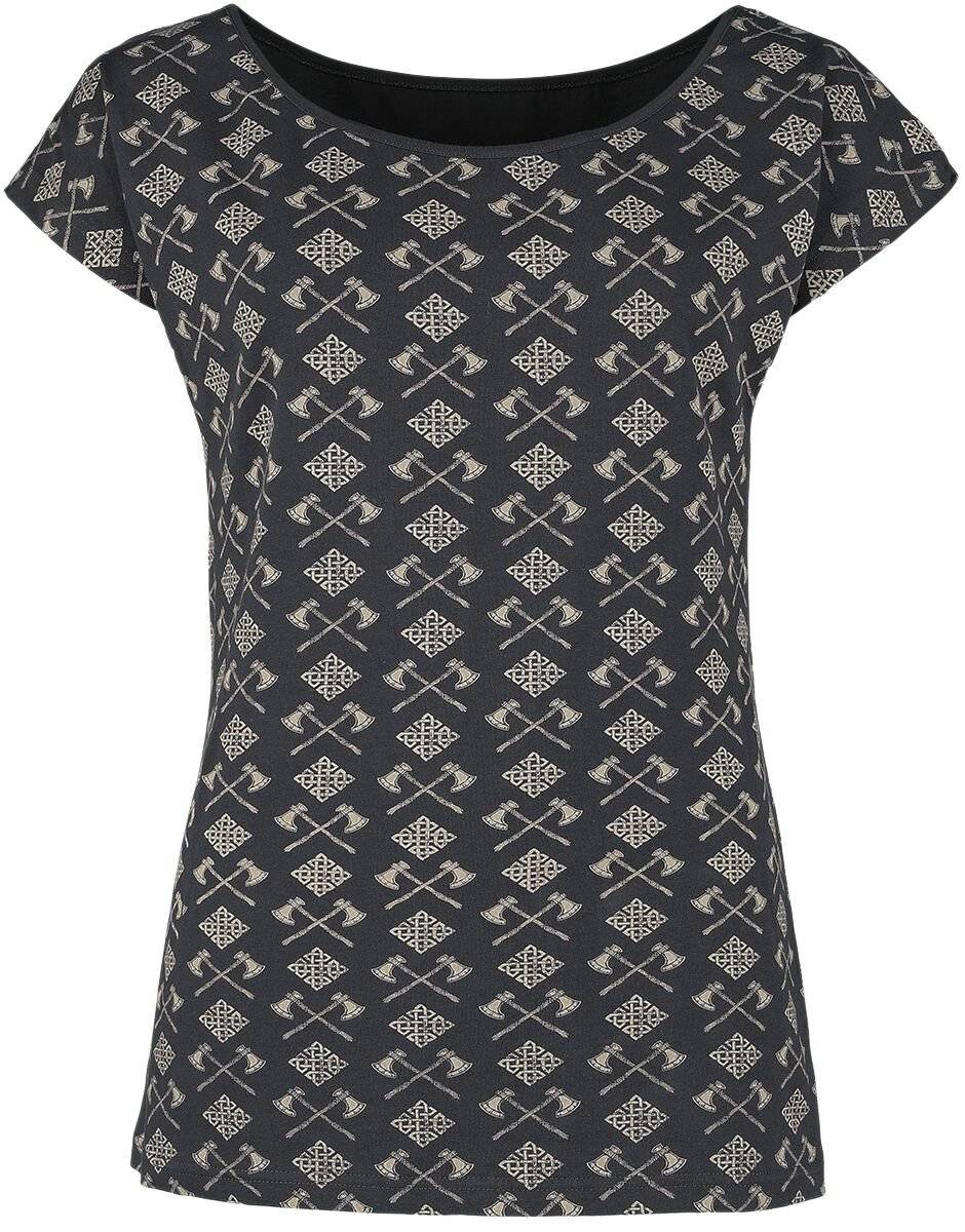 EMP T-Shirt Dunkelgrau Von Black Premium By EMP