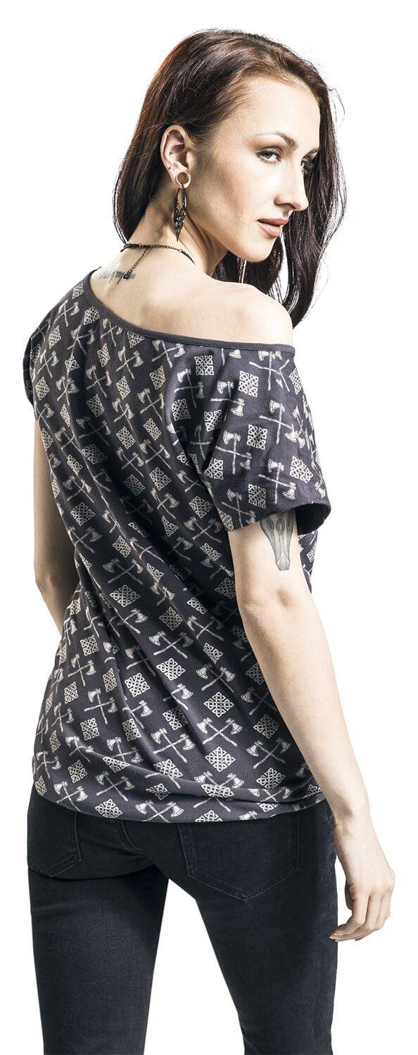 EMP T-Shirt Dunkelgrau Von Black Premium By EMP