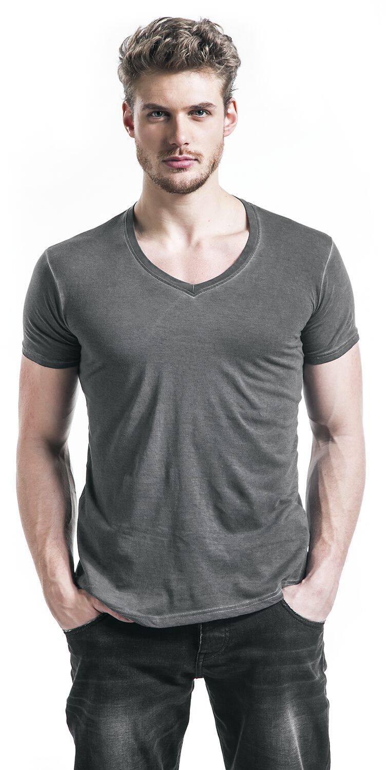 EMP T-Shirt Dunkelgrau Von RED By EMP