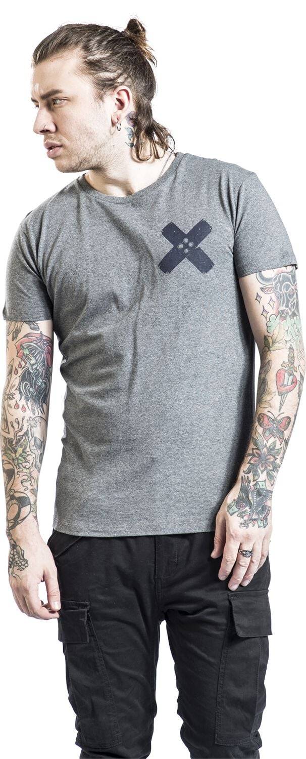 EMP T-Shirt Dunkelgrau Von RED By EMP