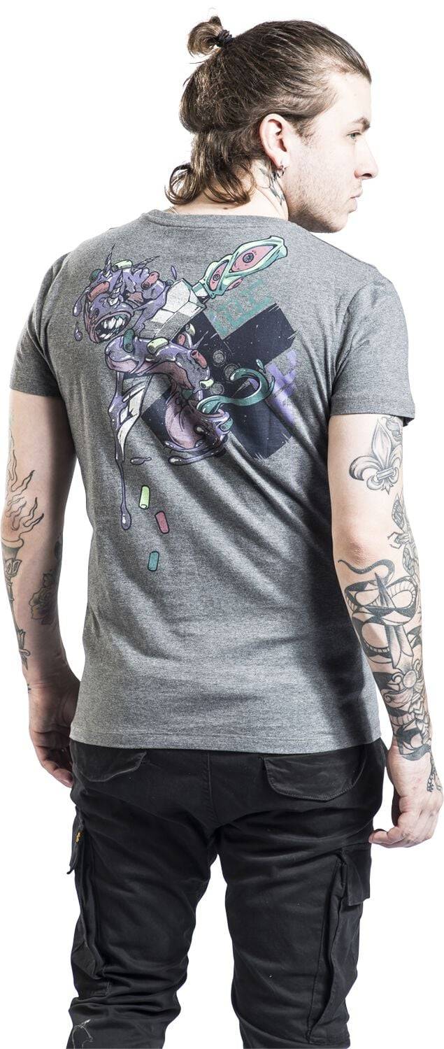 EMP T-Shirt Dunkelgrau Von RED By EMP