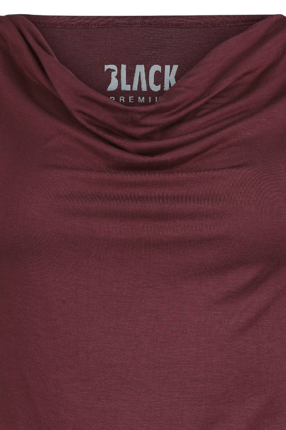 EMP T-Shirt Dunkelrot Von Black Premium By EMP