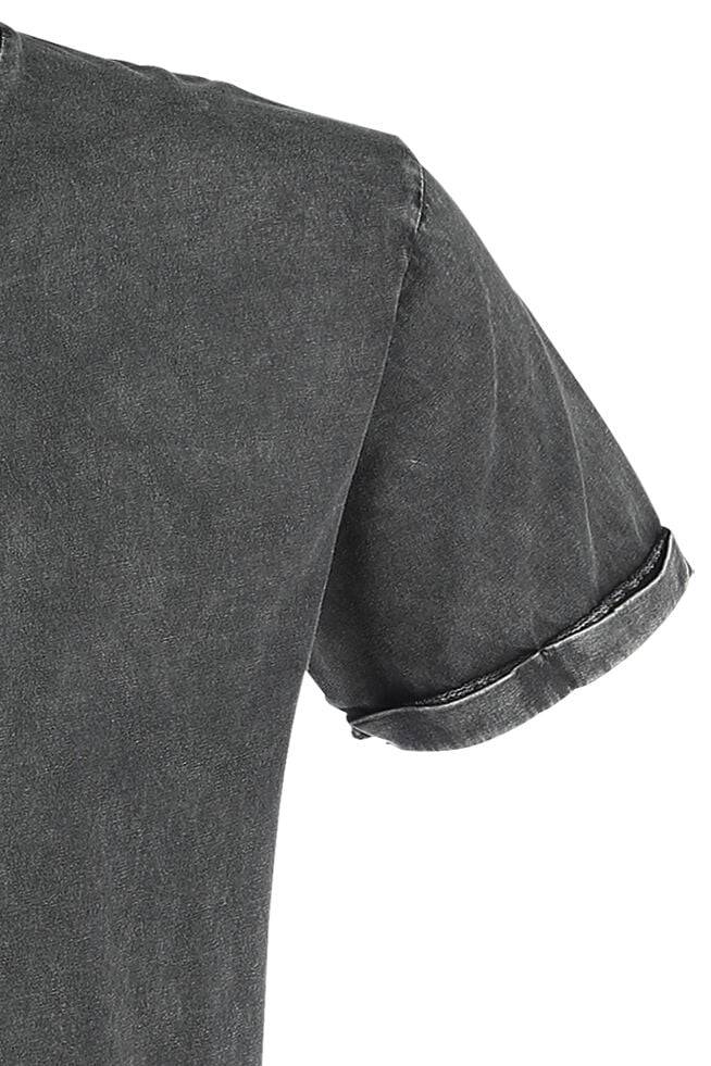 EMP T-Shirt Grau Von Black Premium By EMP