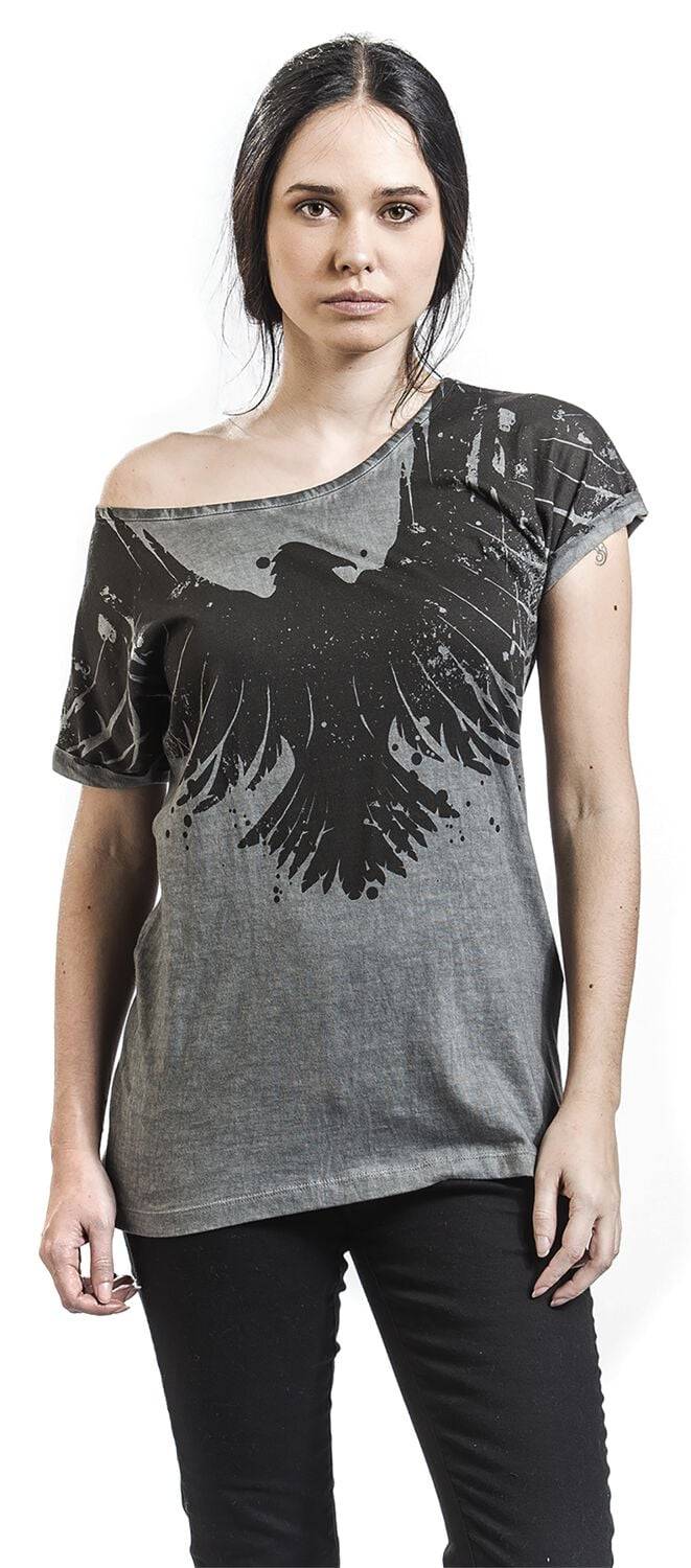 EMP T-Shirt Grau Von Black Premium By EMP