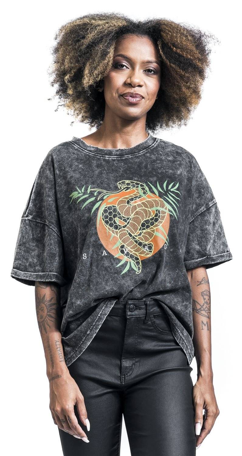 EMP T-Shirt Grau Von RED By EMP