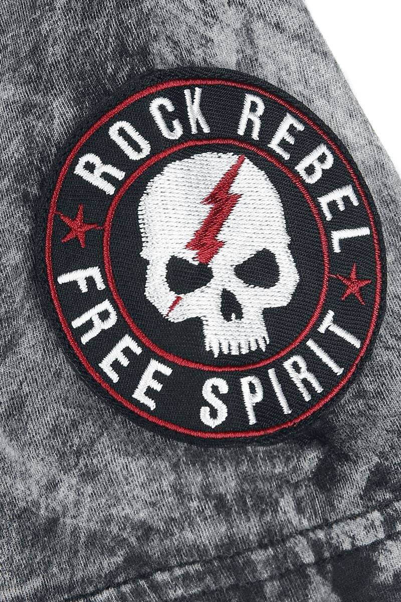 EMP T-Shirt Grau Von Rock Rebel By EMP