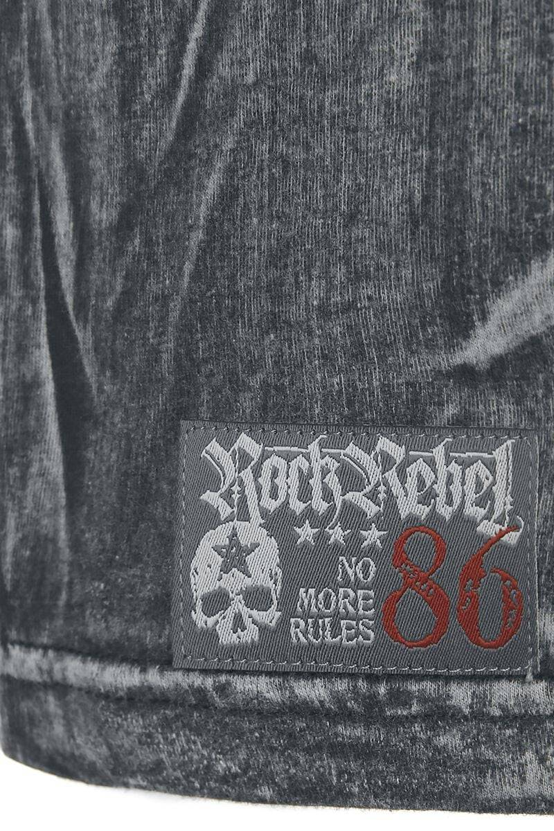EMP T-Shirt Grau Von Rock Rebel By EMP