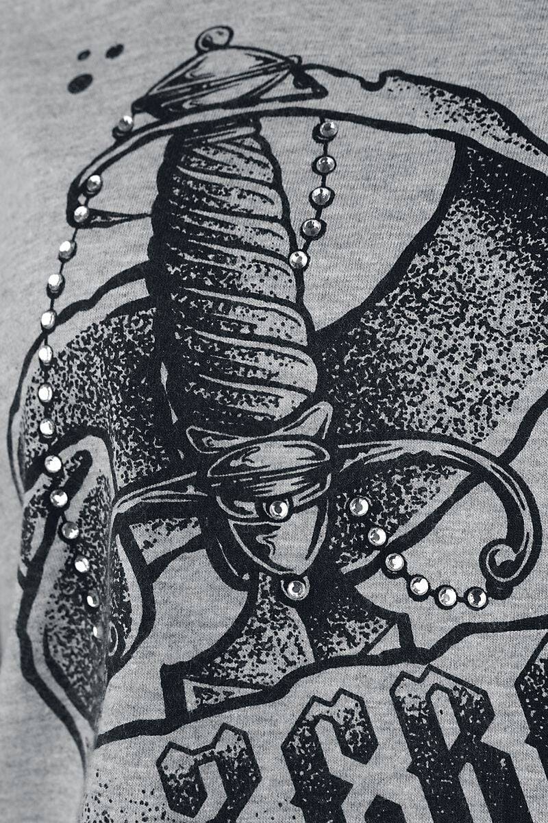 EMP T-Shirt Grau Von Rock Rebel By EMP