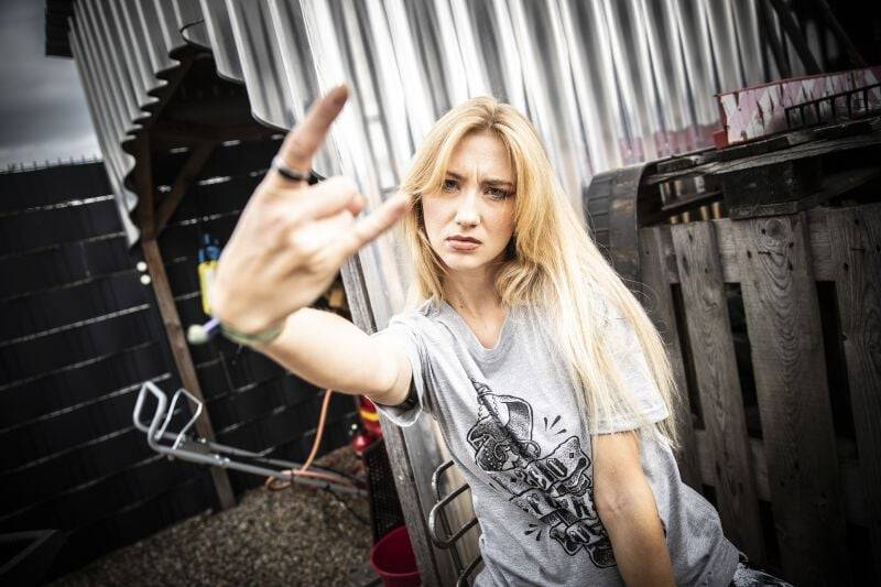 EMP T-Shirt Grau Von Rock Rebel By EMP