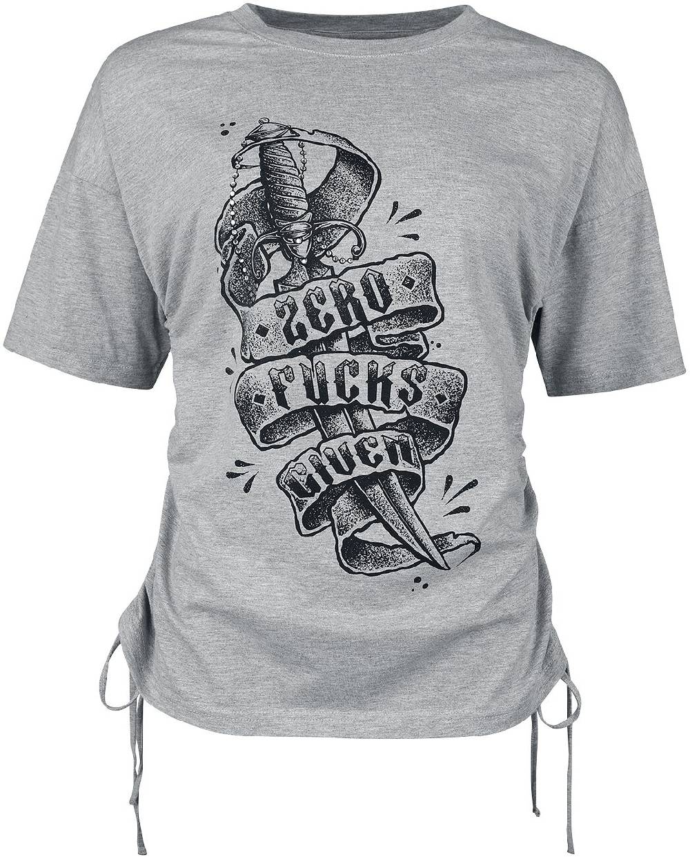EMP T-Shirt grau von Rock Rebel by EMP