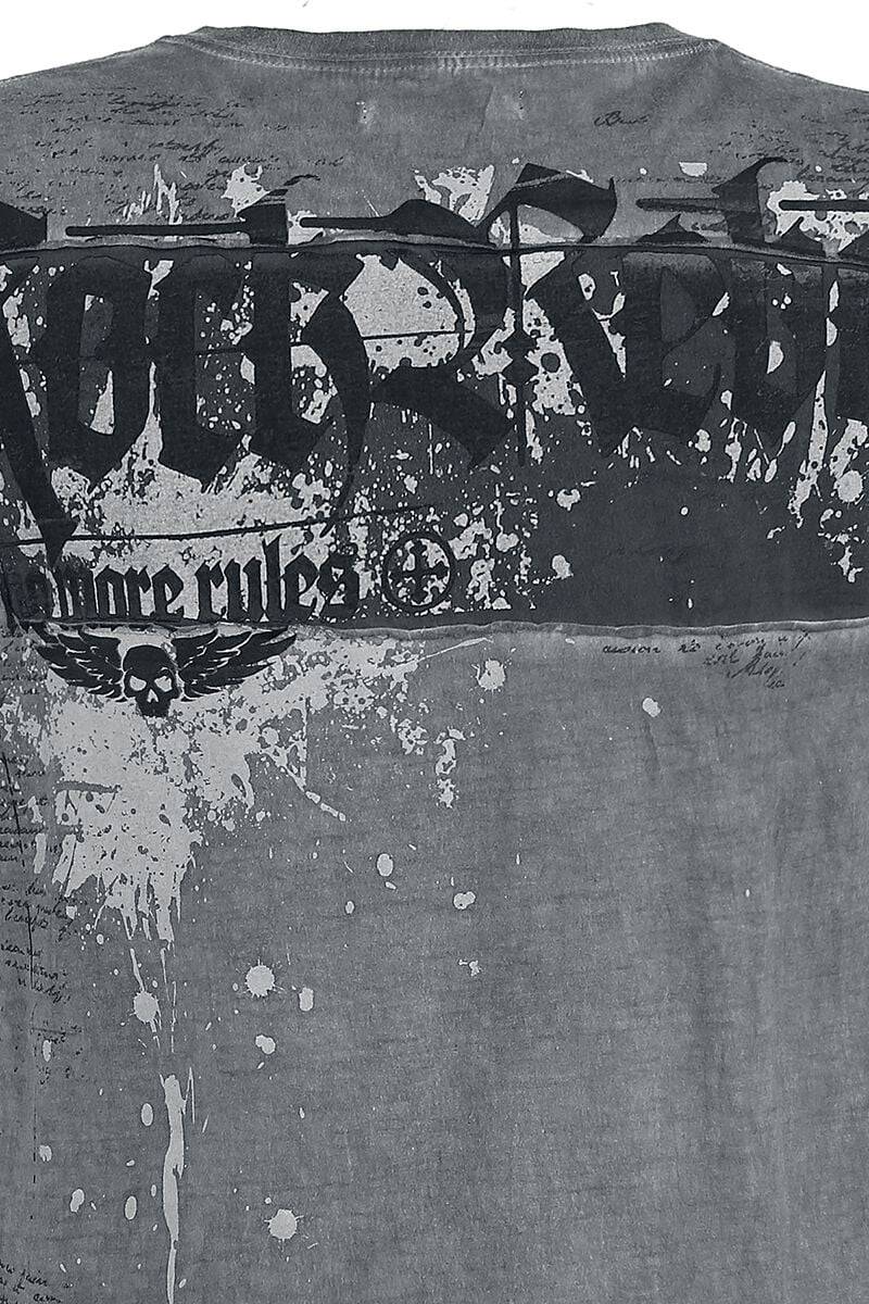 EMP T-Shirt Grau Von Rock Rebel By EMP