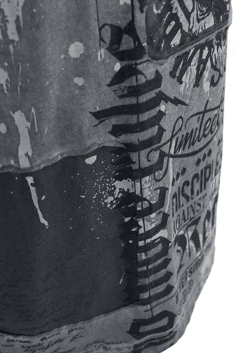 EMP T-Shirt Grau Von Rock Rebel By EMP