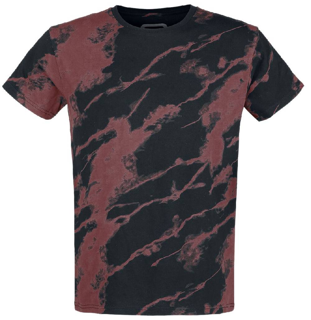 EMP T-Shirt schwarz/bordeaux von RED by EMP