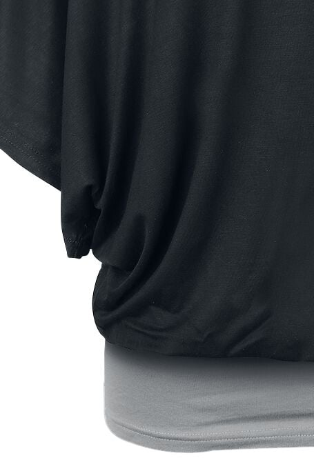 EMP T-Shirt Schwarz/grau Von Black Premium By EMP