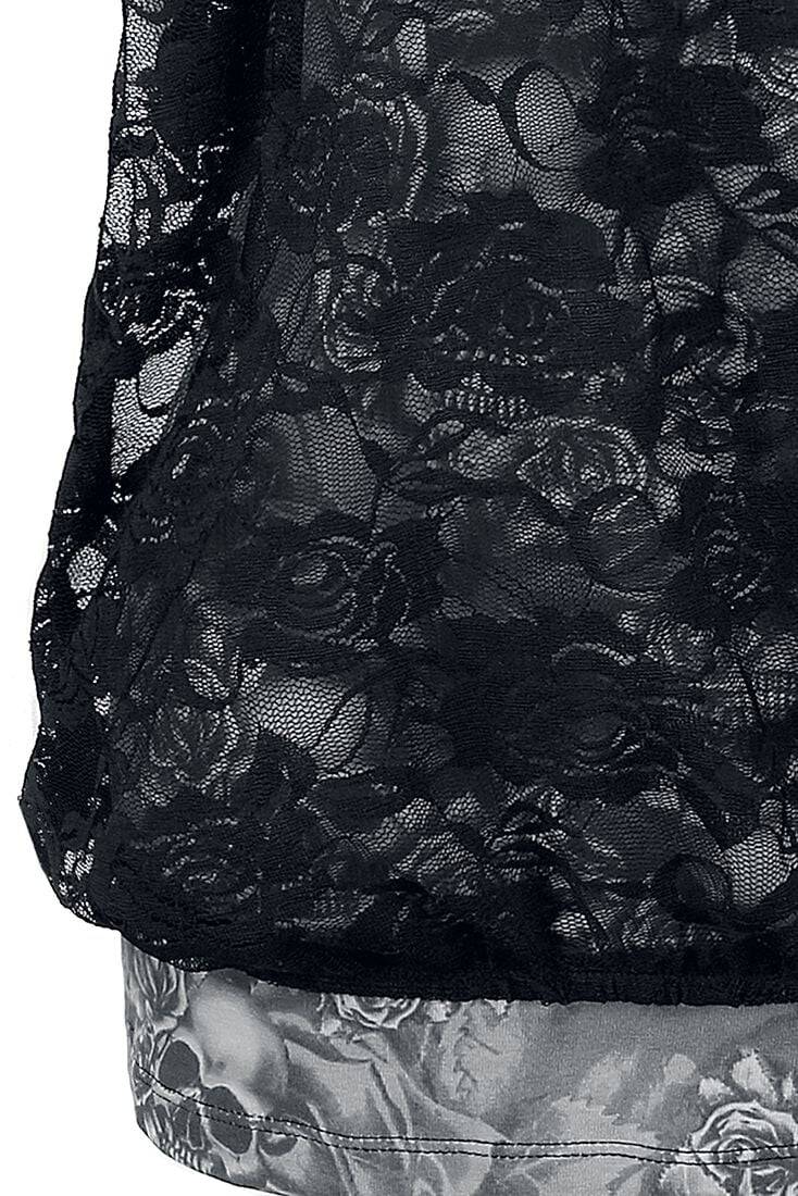 EMP T-Shirt Schwarz/grau Von Black Premium By EMP