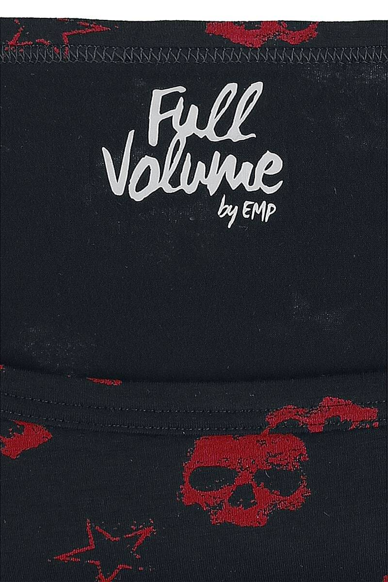 EMP T-Shirt Schwarz/rot Von Full Volume By EMP