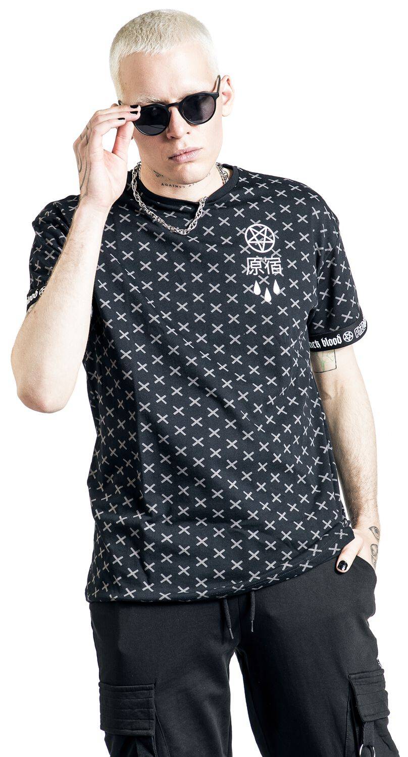 EMP T-Shirt Schwarz Von Black Blood By Gothicana