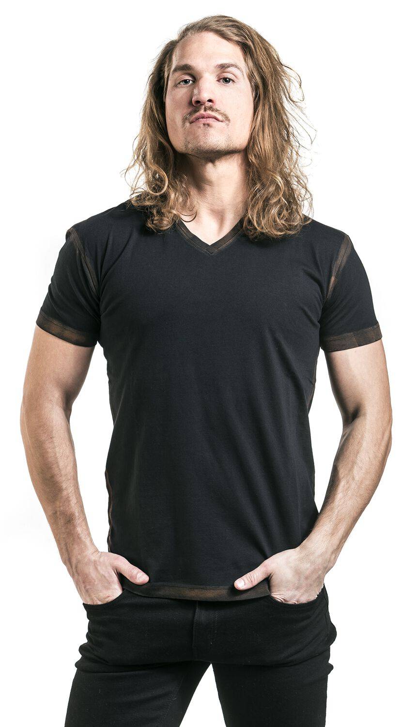 EMP T-Shirt Schwarz Von Black Premium By EMP