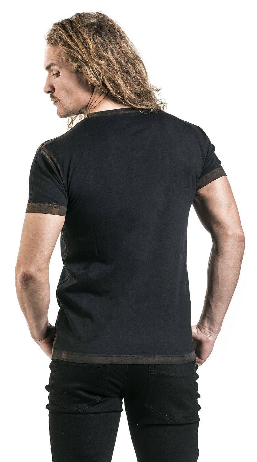 EMP T-Shirt Schwarz Von Black Premium By EMP