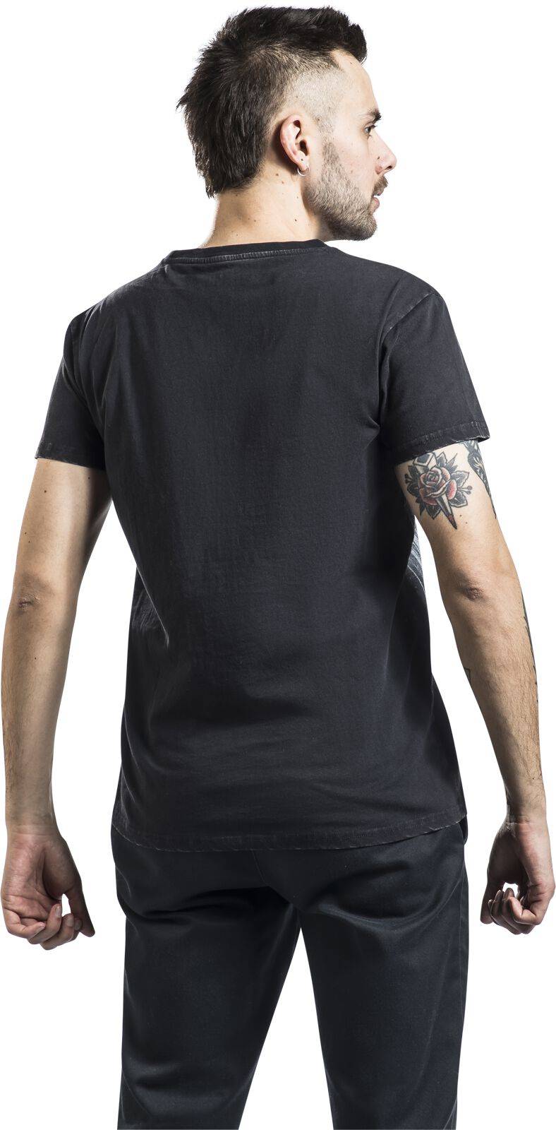 EMP T-Shirt Schwarz Von Black Premium By EMP