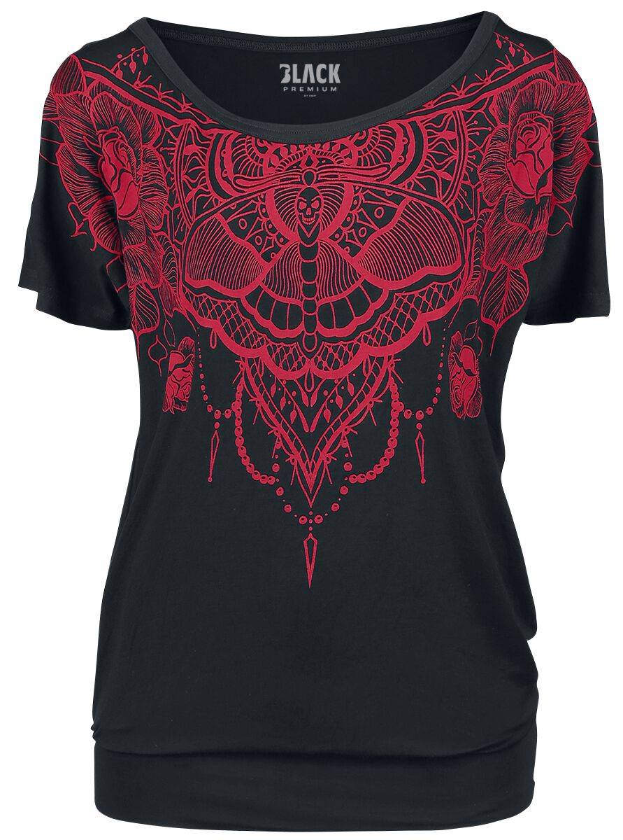 EMP T-Shirt Schwarz Von Black Premium By EMP