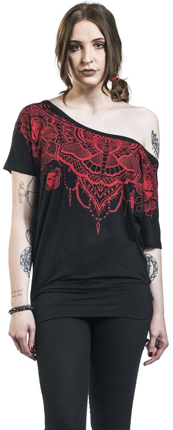 EMP T-Shirt Schwarz Von Black Premium By EMP