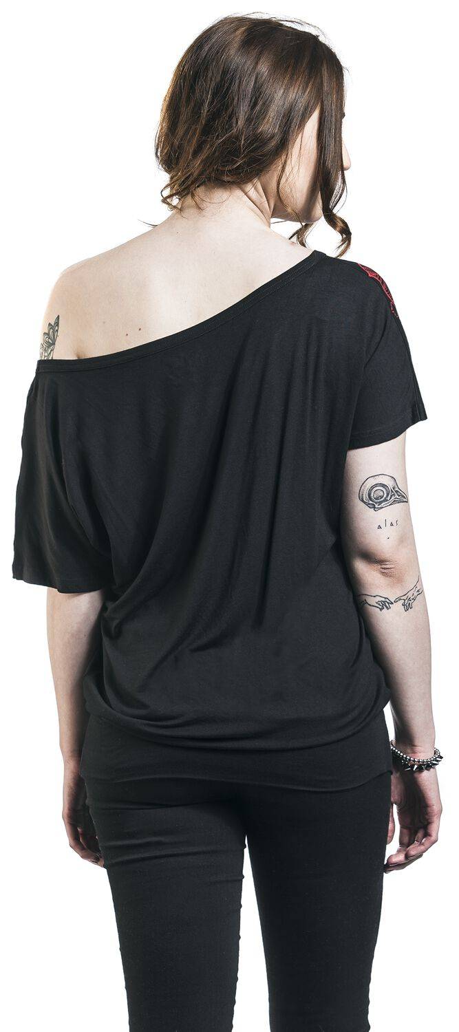 EMP T-Shirt Schwarz Von Black Premium By EMP