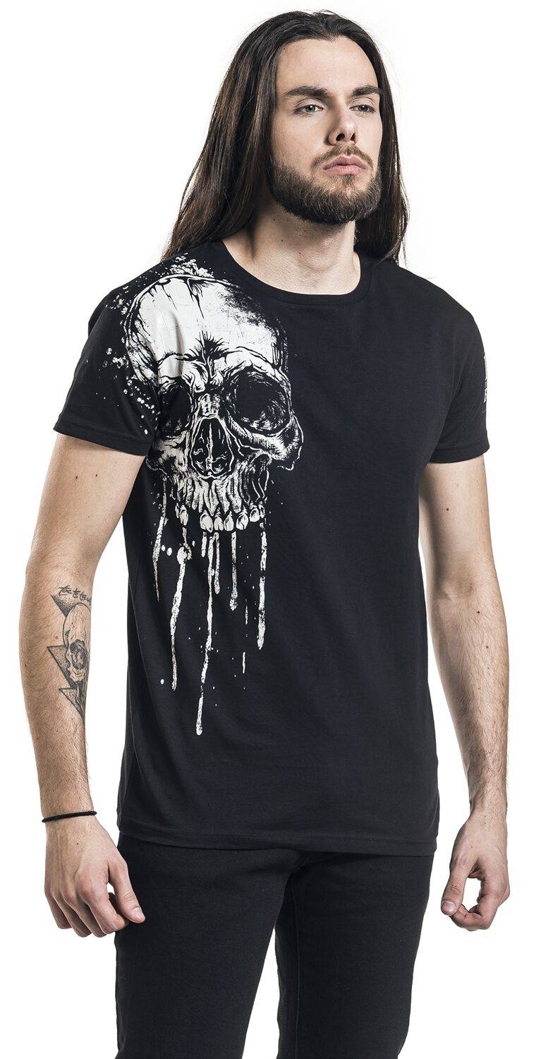 EMP T-Shirt Schwarz Von Black Premium By EMP