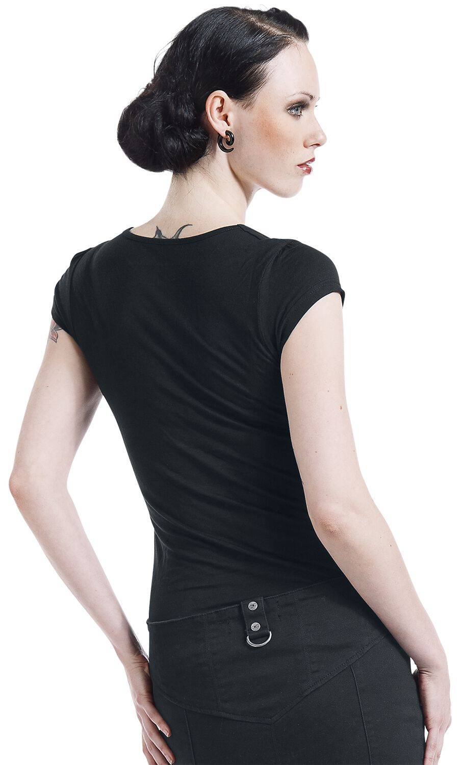 EMP T-Shirt Schwarz Von Black Premium By EMP