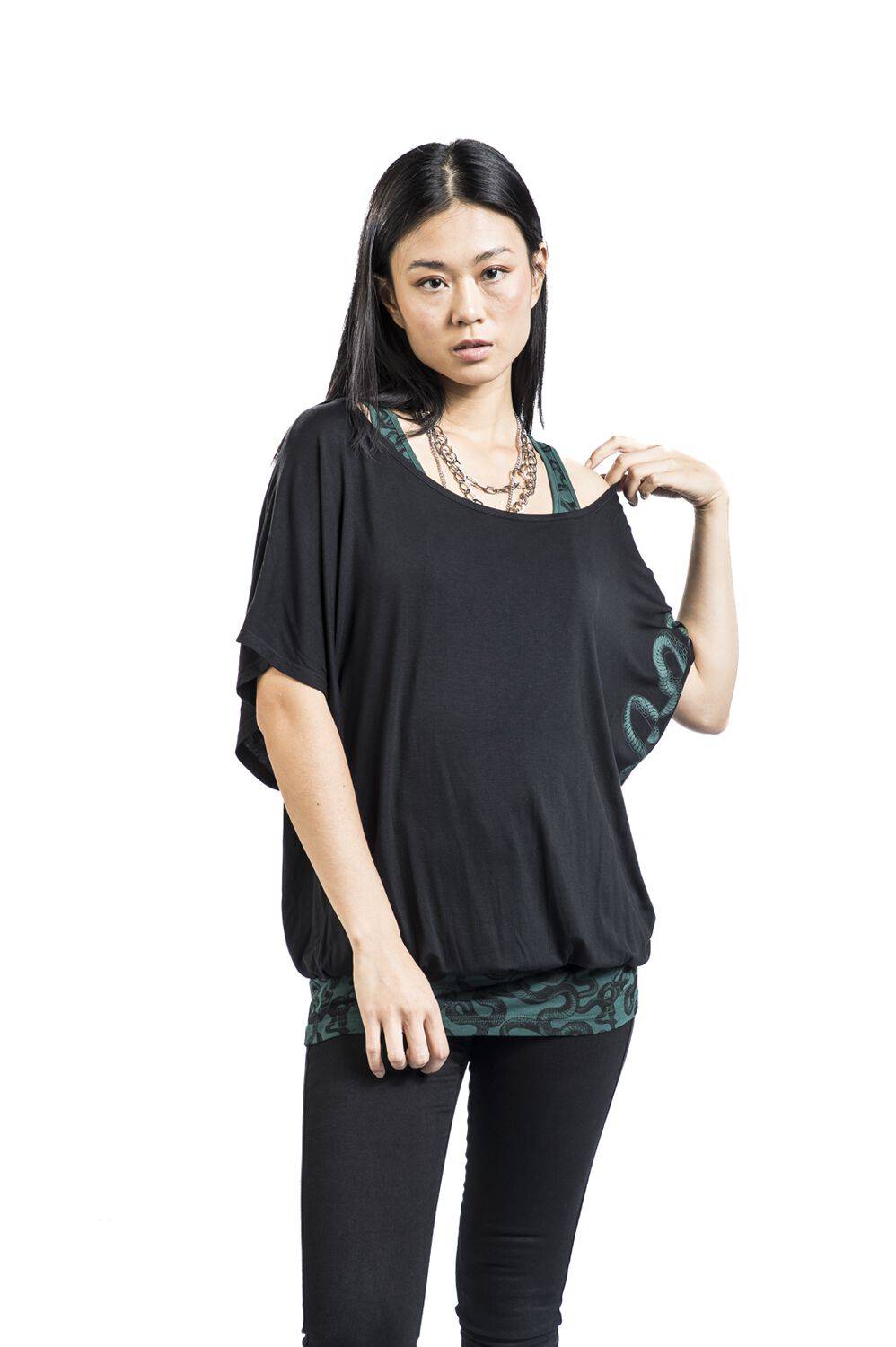 EMP T-Shirt Schwarz Von Black Premium By EMP