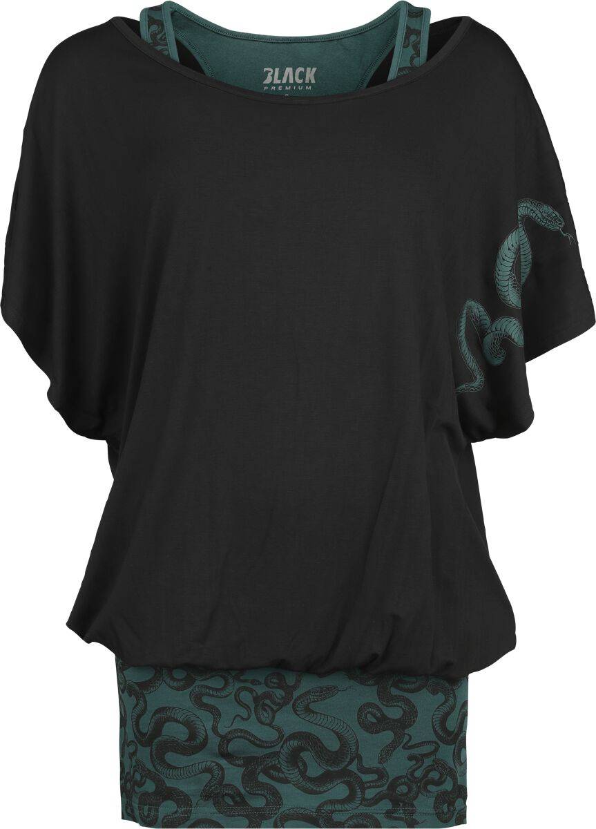 EMP T-Shirt schwarz von Black Premium by EMP