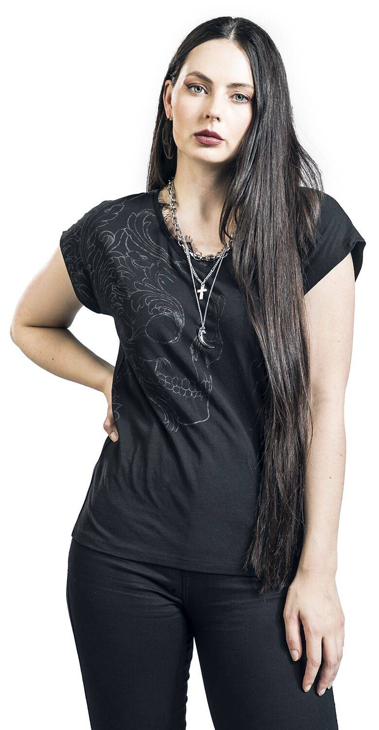 EMP T-Shirt Schwarz Von Black Premium By EMP