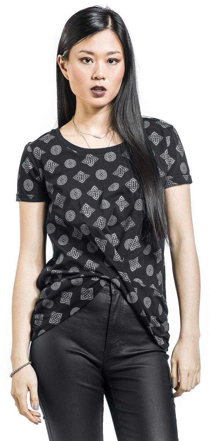 EMP T-Shirt Schwarz Von Black Premium By EMP
