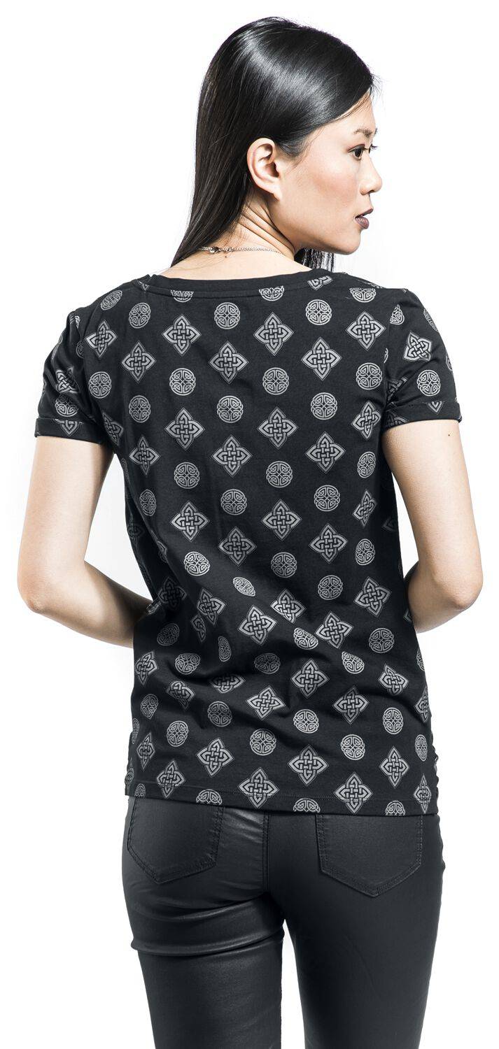 EMP T-Shirt Schwarz Von Black Premium By EMP
