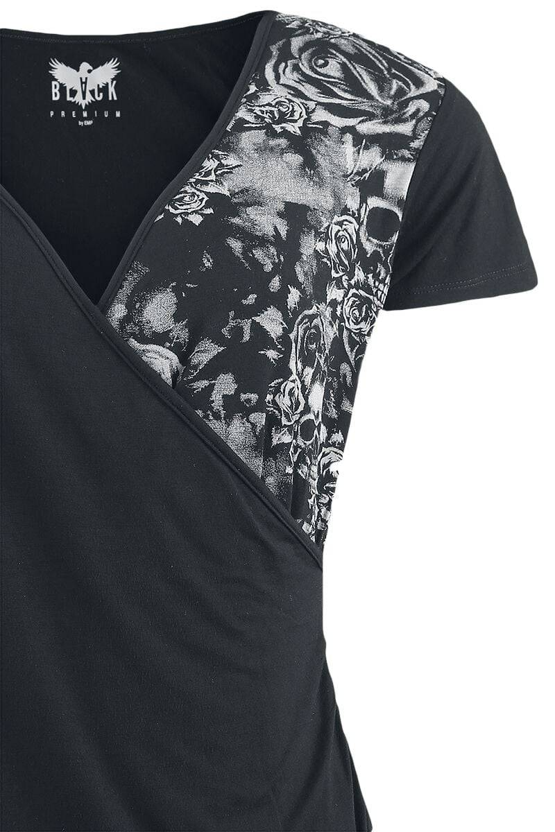 EMP T-Shirt Schwarz Von Black Premium By EMP