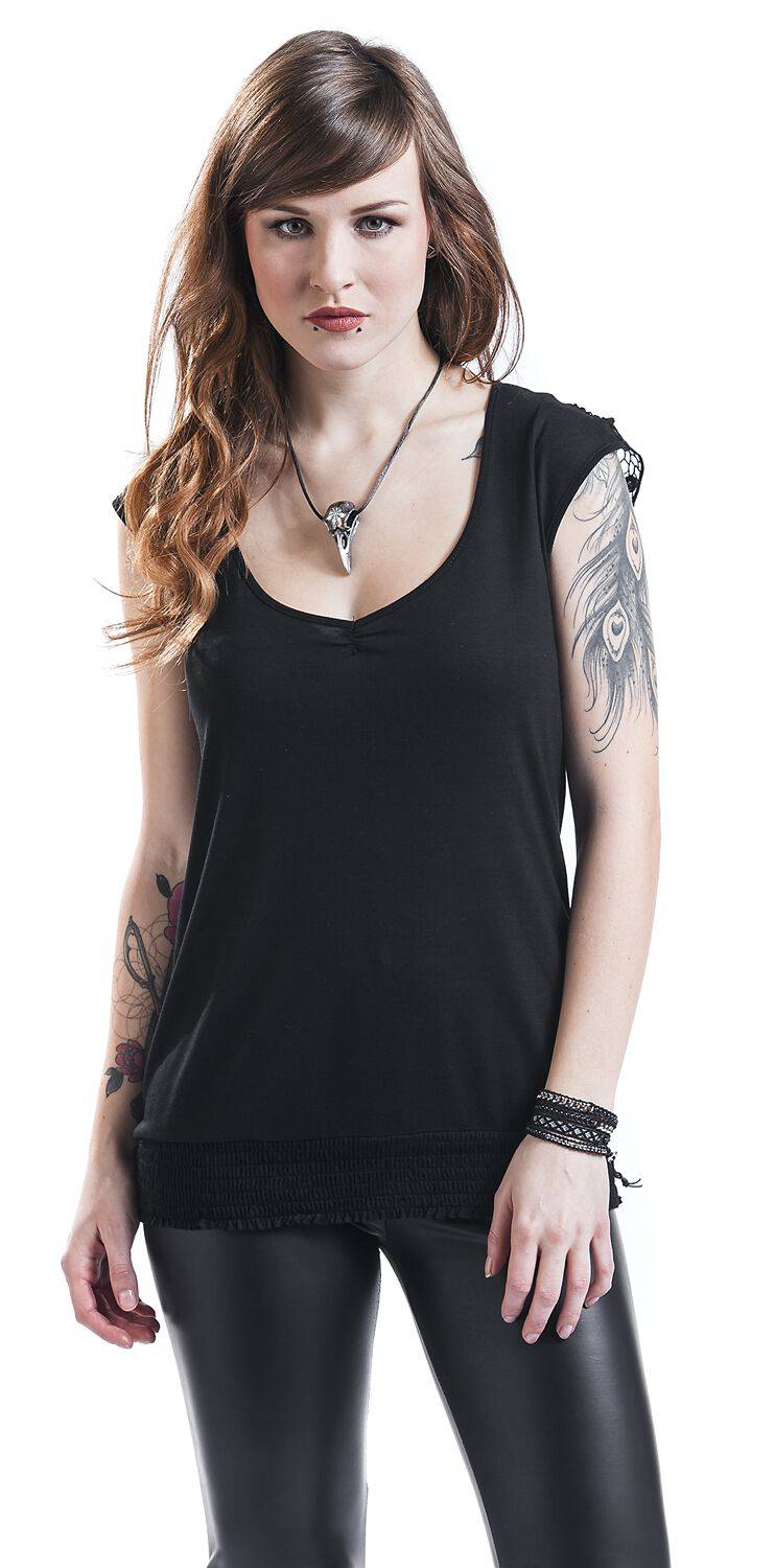 EMP T-Shirt Schwarz Von Gothicana By EMP